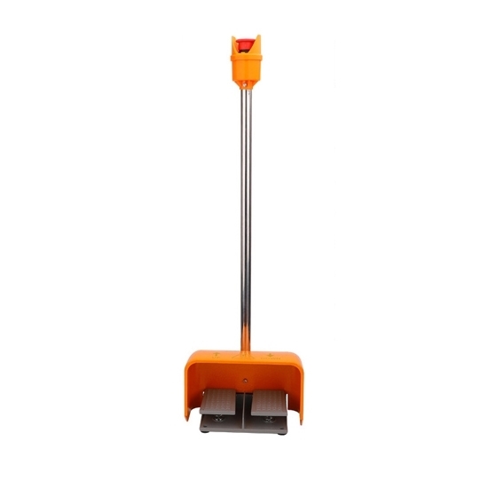 Double Foot Switch With Emergency Stop Button Double Foot Switch With Emergency Stop Button