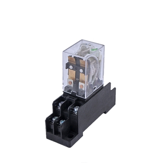 Electromagnetic Relay, 8-pin DPDT, 12V/24V/110V/220V Electromagnetic Relay, 8-pin DPDT, 12V/24V/110V/220V