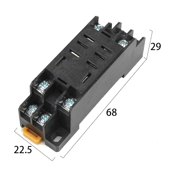Electromagnetic Relay, 8-pin DPDT, 12V/24V/110V/220V Electromagnetic Relay, 8-pin DPDT, 12V/24V/110V/220V