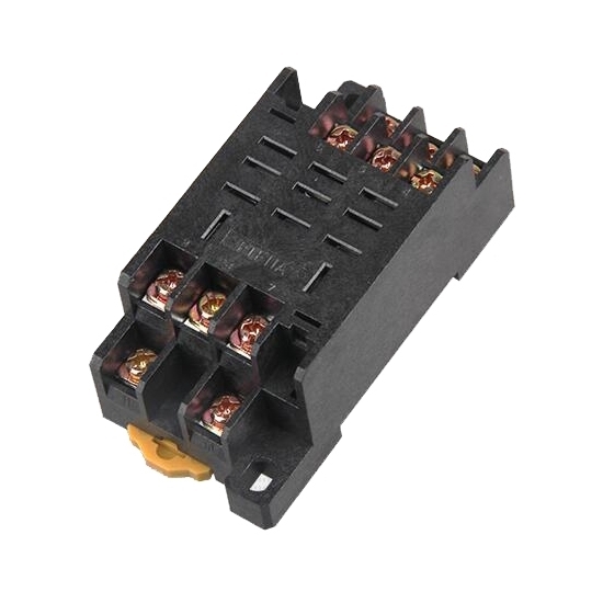 Electromagnetic Relay, 11-pin 3PDT, 12V/24V/110V/220V Electromagnetic Relay, 11-pin 3PDT, 12V/24V/110V/220V