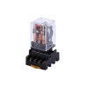 Electromagnetic Relay, 11-pin 3PDT, 12V/24V/110V/220V Coil Electromagnetic Relay, 11-pin 3PDT, 12V/24V/110V/220V Coil