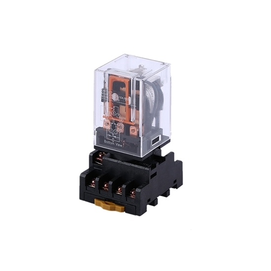 Electromagnetic Relay, 11-pin 3PDT, 12V/24V/110V/220V Coil Electromagnetic Relay, 11-pin 3PDT, 12V/24V/110V/220V Coil