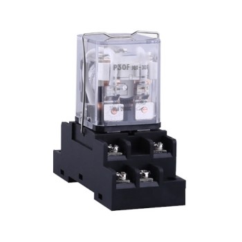 Electromagnetic Relay, DPDT, 12/24/48/110/220V Electromagnetic Relay, DPDT, 12/24/48/110/220V