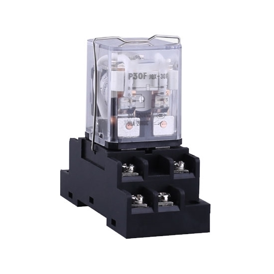 Electromagnetic Relay, DPDT, 12/24/48/110/220V Electromagnetic Relay, DPDT, 12/24/48/110/220V
