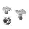 1.85mm Female RF Coaxial Connector, Flange Mount 1.85mm Female RF Coaxial Connector, Flange Mount