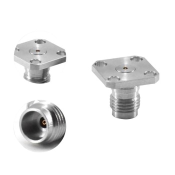 1.85mm Female RF Coaxial Connector, Flange Mount