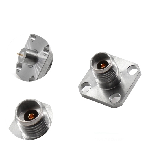 2.92mm Female RF Coaxial Connector, Flange Mount 2.92mm Female RF Coaxial Connector, Flange Mount