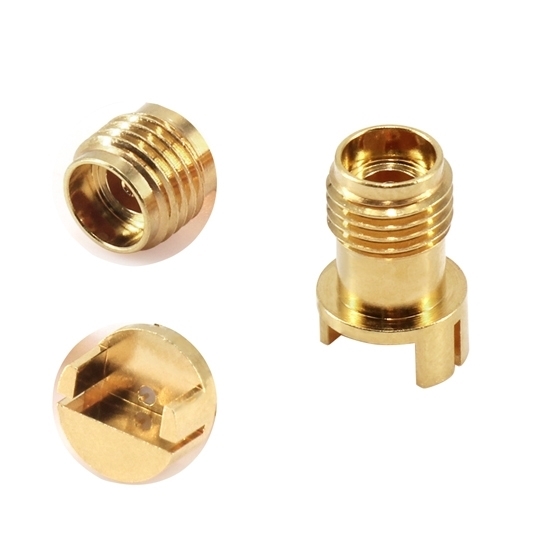 2.92mm Female RF Coaxial Connector, PCB Edge Mount 2.92mm Female RF Coaxial Connector, PCB Edge Mount