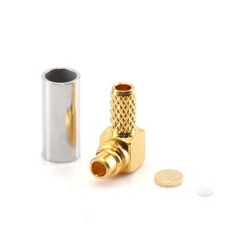 MMCX 90 Degree Angle RF Coaxial Cable Connector