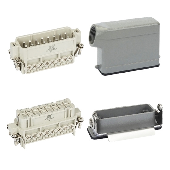 Heavy Duty Connector, 16 Pin, 250VAC/500VAC, 16A Heavy Duty Connector, 16 Pin, 250VAC/500VAC, 16A