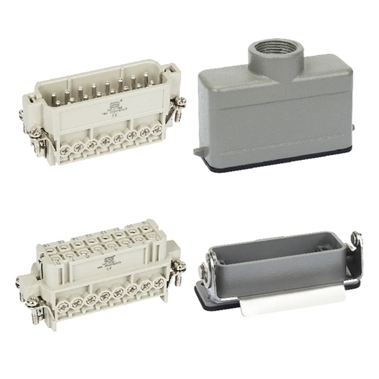 Heavy Duty Connector, 16 Pin, 250VAC/500VAC, 16A Heavy Duty Connector, 16 Pin, 250VAC/500VAC, 16A