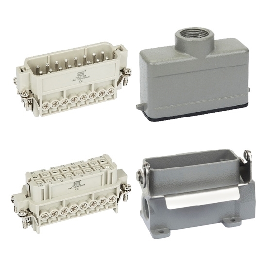 Heavy Duty Connector, 16 Pin, 250VAC/500VAC, 16A Heavy Duty Connector, 16 Pin, 250VAC/500VAC, 16A