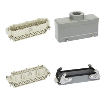 Heavy Duty Connector, 24 Pin, 500VAC / 16 Amp Heavy Duty Connector, 24 Pin, 500VAC / 16 Amp