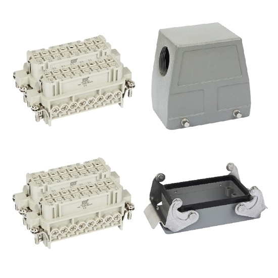 Heavy Duty Connector, 32 Pin, AC 250 Volt / AC 500 Volt, 16A Heavy Duty Connector, 32 Pin, AC 250 Volt / AC 500 Volt, 16A
