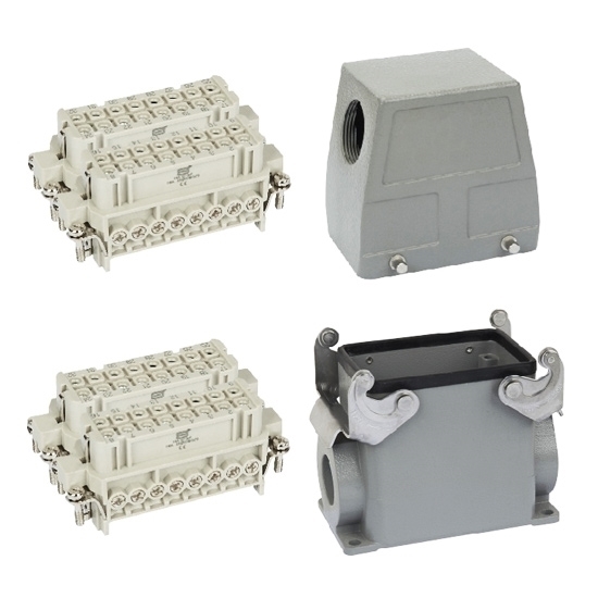 Heavy Duty Connector, 32 Pin, AC 250 Volt / AC 500 Volt, 16A Heavy Duty Connector, 32 Pin, AC 250 Volt / AC 500 Volt, 16A