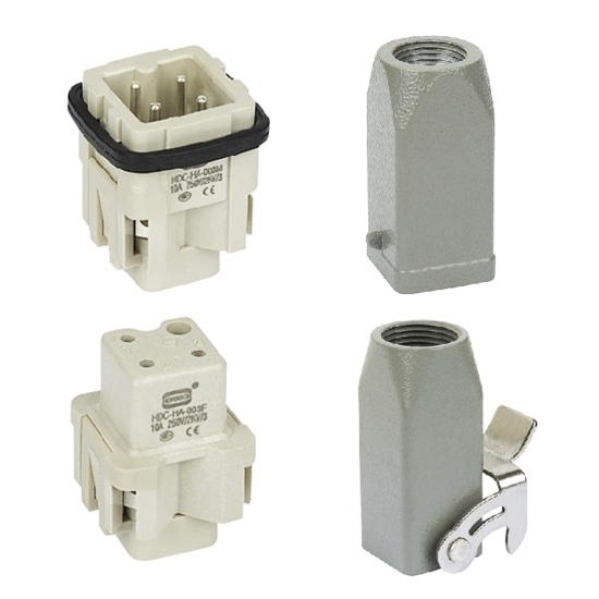 Heavy Duty Connector, 3 Pin, AC 250V / 10A Heavy Duty Connector, 3 Pin, AC 250V / 10A