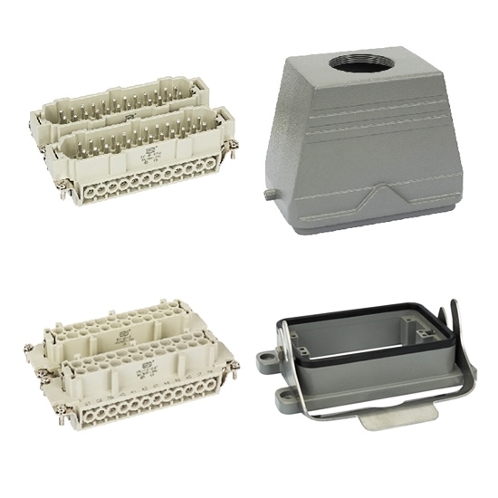 Heavy Duty Connector, 48 Pin, AC 500 Volt / 16A Heavy Duty Connector, 48 Pin, AC 500 Volt / 16A