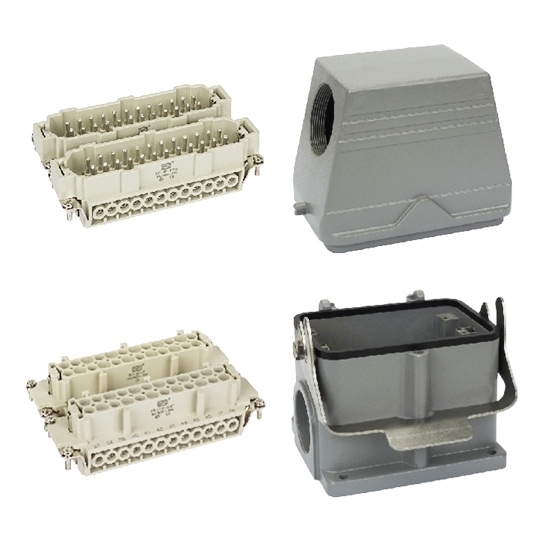 Heavy Duty Connector, 48 Pin, AC 500 Volt / 16A Heavy Duty Connector, 48 Pin, AC 500 Volt / 16A