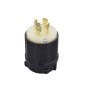 20A 480V Locking Plug, 3 Pole 4 Wire