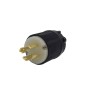 30A 480V Locking Plug, 3 Pole 4 Wire
