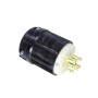 20A 277V/480V Locking Plug, 4 Pole 5 Wire