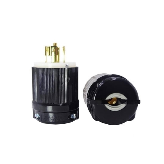 20A 277V/480V Locking Plug, 4 Pole 5 Wire 20A 277V/480V Locking Plug, 4 Pole 5 Wire