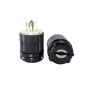 30A 277V/ 480V Locking Plug, 4 Pole 5 Wire