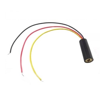 Red Dot Laser Module, TTL Modulation, 650nm 5mW