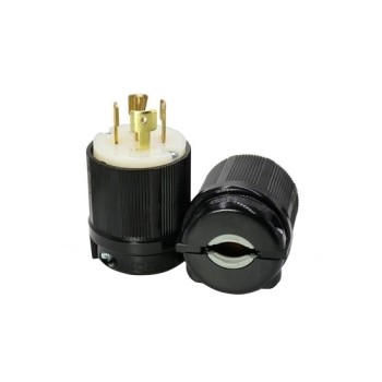30A 347V/ 600V Locking Plug, 4 Pole 5 Wire 30A 347V/ 600V Locking Plug, 4 Pole 5 Wire