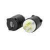 15A 125V Locking Plug, 2 Pole, 3 Wire 15A 125V Locking Plug, 2 Pole, 3 Wire