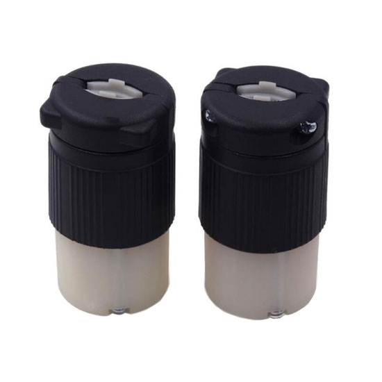 15A 125V Locking Plug, 2 Pole, 3 Wire 15A 125V Locking Plug, 2 Pole, 3 Wire