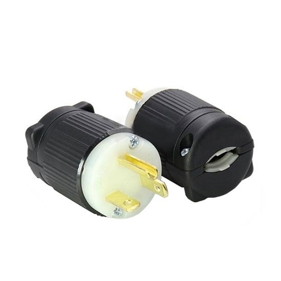 20A 125V Locking Plug, 2 Pole 3 Wire 20A 125V Locking Plug, 2 Pole 3 Wire