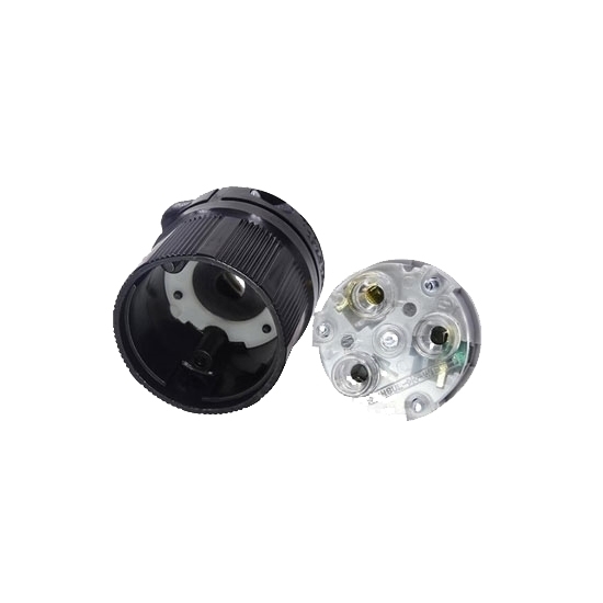 30A 125V Locking Plug, 2 Pole 3 Wire 30A 125V Locking Plug, 2 Pole 3 Wire