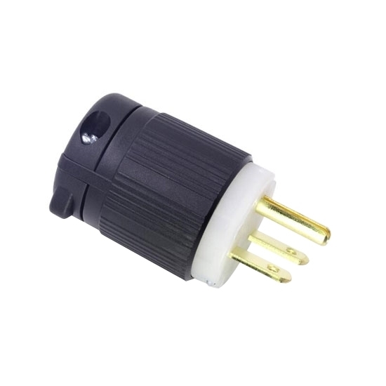 15A 250V Locking Plug, 2 Pole, 3 Wire 15A 250V Locking Plug, 2 Pole, 3 Wire