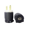 15A 250V Locking Plug, 2 Pole, 3 Wire 15A 250V Locking Plug, 2 Pole, 3 Wire
