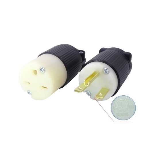 15A 250V Locking Plug, 2 Pole, 3 Wire 15A 250V Locking Plug, 2 Pole, 3 Wire