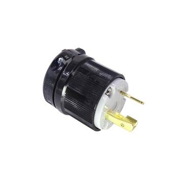 30A 250V Locking Plug, 2 Pole 3 Wire 30A 250V Locking Plug, 2 Pole 3 Wire