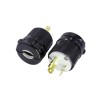30A 250V Locking Plug, 2 Pole 3 Wire 30A 250V Locking Plug, 2 Pole 3 Wire