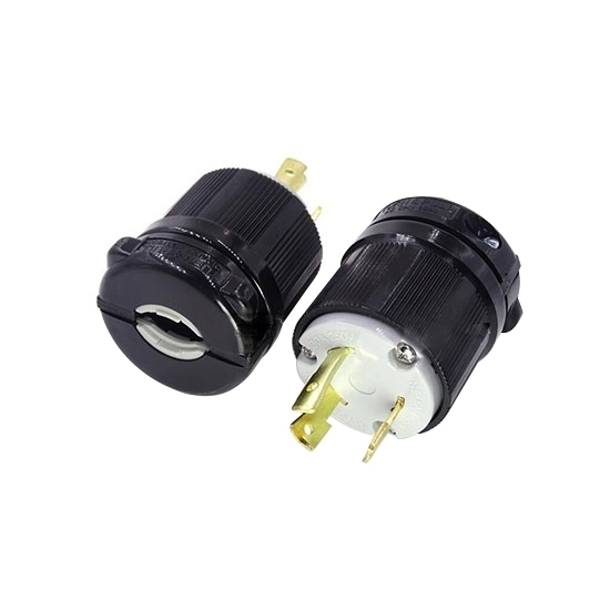 30A 250V Locking Plug, 2 Pole 3 Wire 30A 250V Locking Plug, 2 Pole 3 Wire