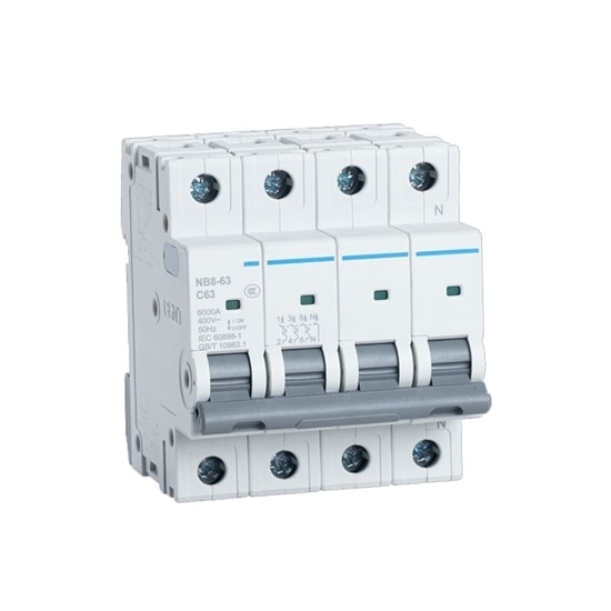 16 Amp 4 Pole Miniature Circuit Breaker 16 Amp 4 Pole Miniature Circuit Breaker