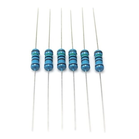 1/2W Metal Film Resistor, 1 Ohm To 1M Ohm 1/2W Metal Film Resistor, 1 Ohm To 1M Ohm