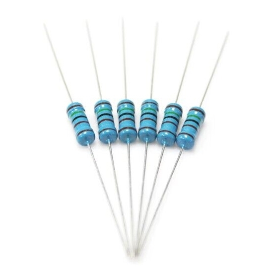 1/4W Metal Film Resistor, 1 Ohm To 1M Ohm 1/4W Metal Film Resistor, 1 Ohm To 1M Ohm