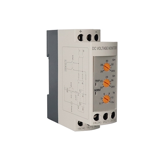 DC Voltage Monitoring Relay, Under/Over Voltage, 12V/24V/48V DC DC Voltage Monitoring Relay, Under/Over Voltage, 12V/24V/48V DC