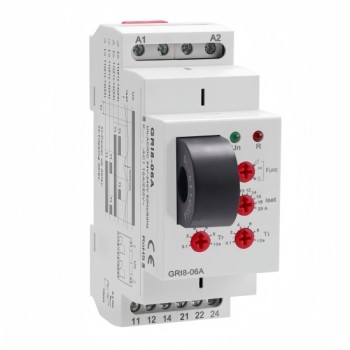 1-phase Current Monitoring Relay, 2-20A, 2×SPDT, AC/DC24V-240V