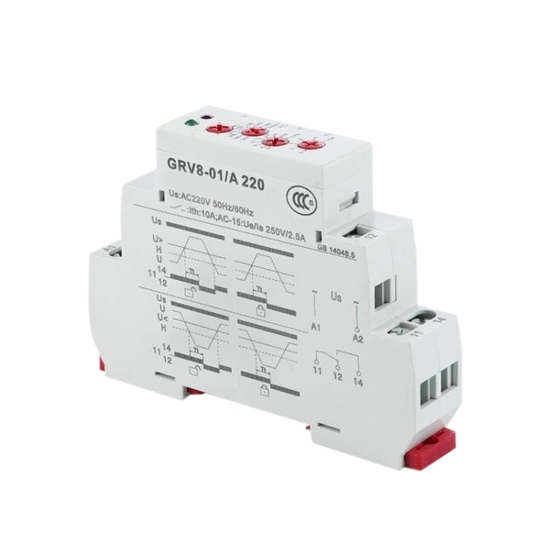 Single Phase Voltage Monitoring Relay, 12V/24V DC, 110V/220V AC Single Phase Voltage Monitoring Relay, 12V/24V DC, 110V/220V AC