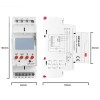 Under/Over Voltage Monitoring Relay, LCD, 3 Phase 3-wire/4-wire Under/Over Voltage Monitoring Relay, LCD, 3 Phase 3-wire/4-wire