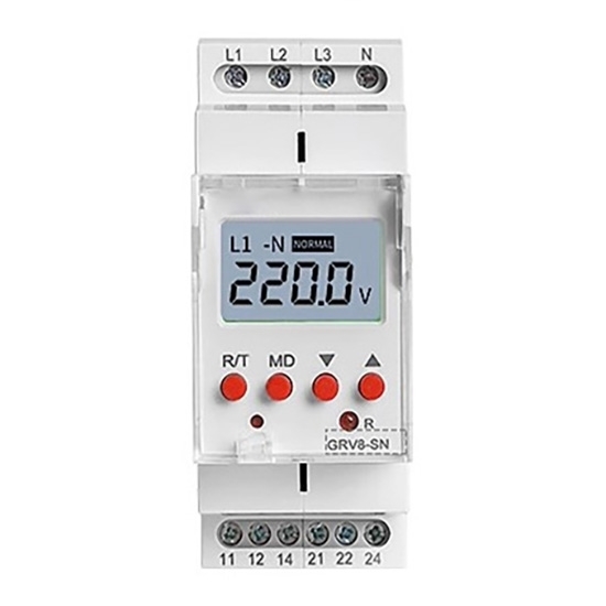 Under/Over Voltage Monitoring Relay, LCD, 3 Phase 3-wire/4-wire Under/Over Voltage Monitoring Relay, LCD, 3 Phase 3-wire/4-wire
