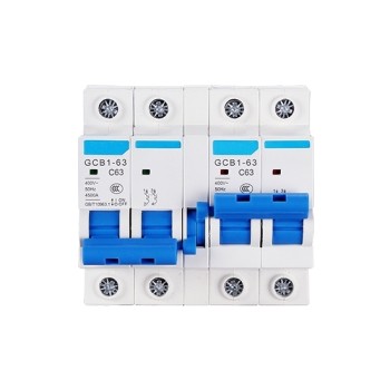 63 Amp Dual Power Manual Transfer Switch, 1/2/3/4 Pole