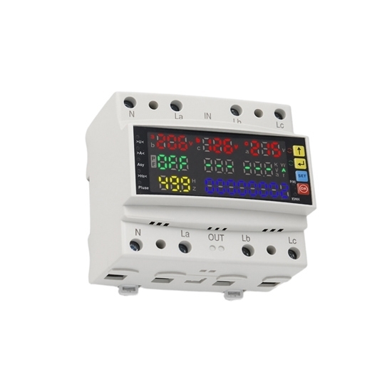 Digital Over And Under Voltage Protector, 63A/80A/100A Digital Over And Under Voltage Protector, 63A/80A/100A
