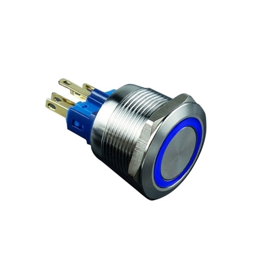 5V Momentary Push Button Switch, 1 NO + 1 NC 5V Momentary Push Button Switch, 1 NO + 1 NC